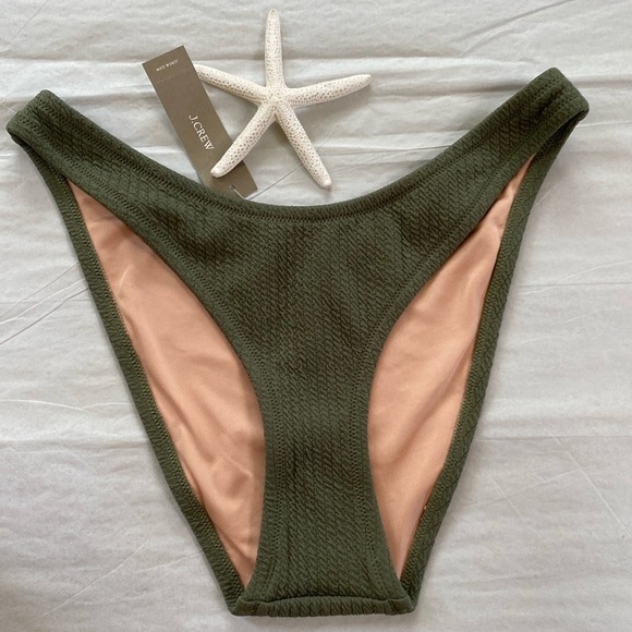 J.Crew Curved Waist Bikini Bottom - Picture 2 of 8